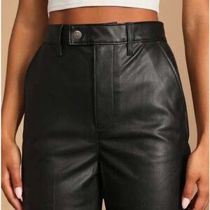 Vintage Levis 70s Math Club Faux Leather Slacks